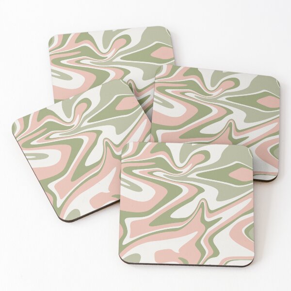 Item preview, Marbled Pink & Green designed and sold by soundlesswaves.