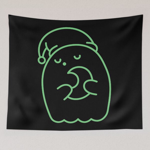 Item preview, sleepy ghost designed and sold by broadwaygirl142.