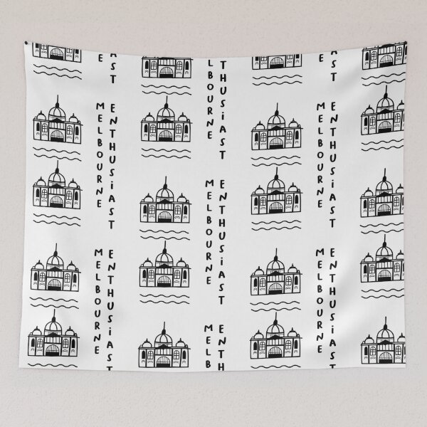 Item preview, Melbourne Enthusiast | Landmark Illustration   designed and sold by RM-Journey.