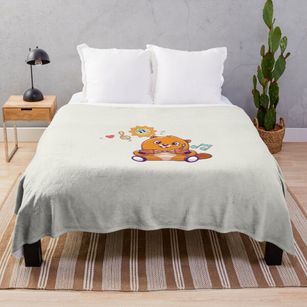 Item preview, "Cartoon Squirrel with a Stick and Music Notes" designed and sold by nada-art.