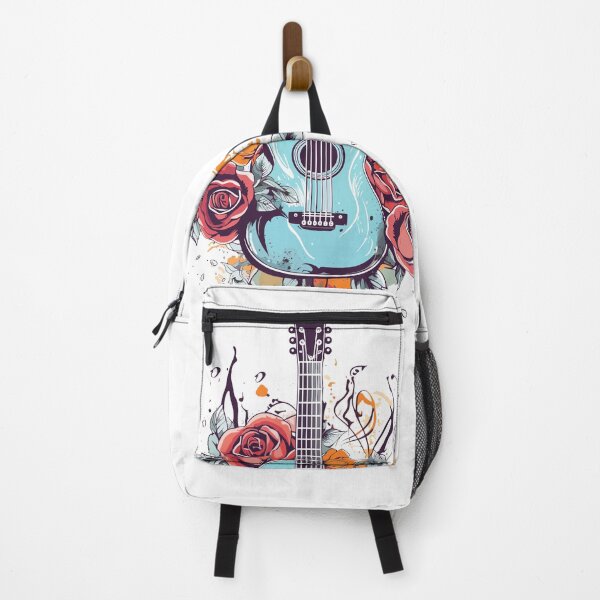 Item preview, Guitar playing and flowers #10 designed and sold by OscarShoping.