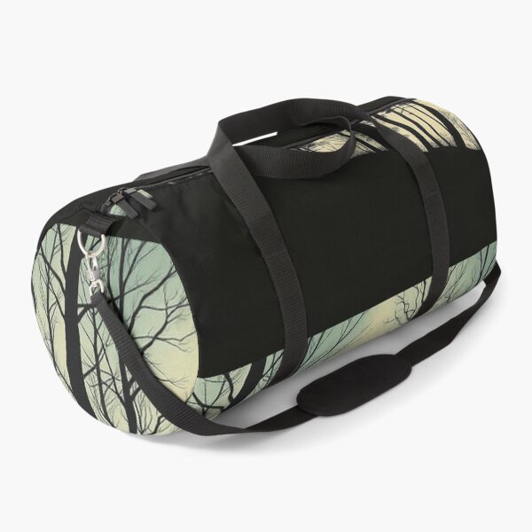 Item preview, Enchanting Forest Landscape Silhouette Background" designed and sold by hjian8219.
