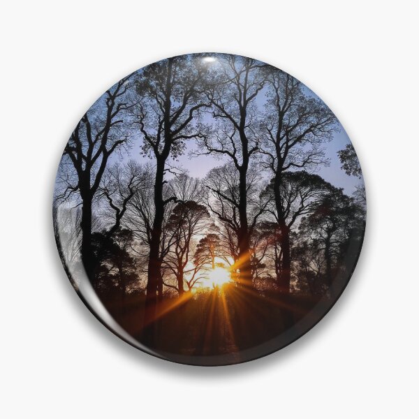 Item preview, Enchanting Forest Landscape Silhouette Background" designed and sold by hjian8219.