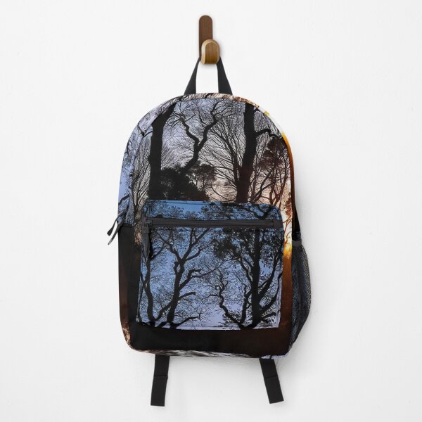 Item preview, Enchanting Forest Landscape Silhouette Background" designed and sold by hjian8219.