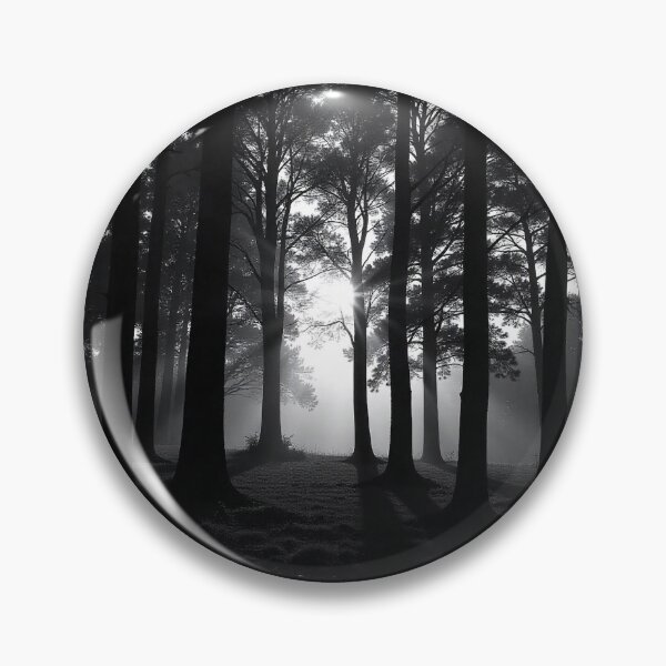 Item preview, Mystical Forest Silhouettes: Shadows of Nature" designed and sold by hjian8219.