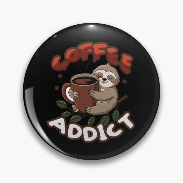 Item preview, Sloth Coffee - Cozy Caffeine Lover designed and sold by SleekVisuals.