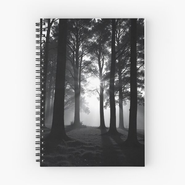 Item preview, Mystical Forest Silhouettes: Shadows of Nature" designed and sold by hjian8219.