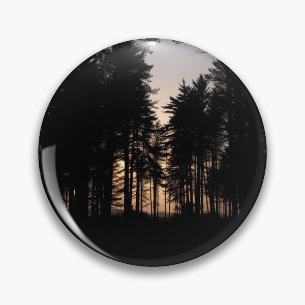 Item preview, Enchanting Forest Landscape Silhouette Background" designed and sold by hjian8219.