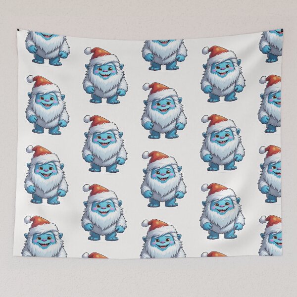 Item preview, Christmas Cartoon Yeti designed and sold by Krieghorn.