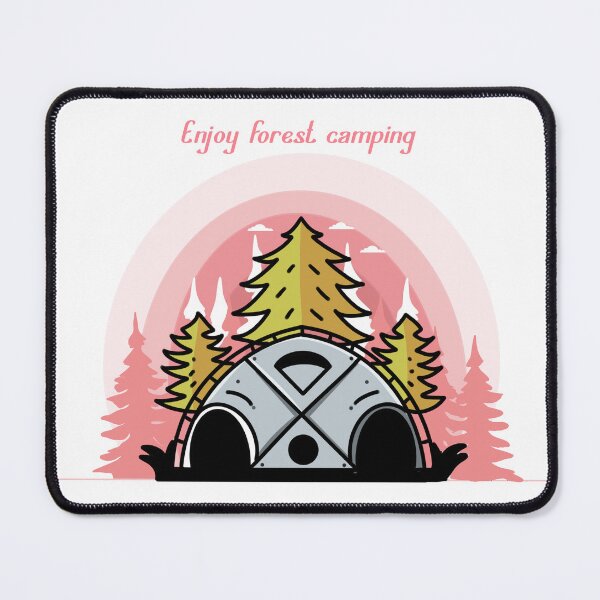 Item preview, Enjoy forest camping designed and sold by SimoesArtistry.