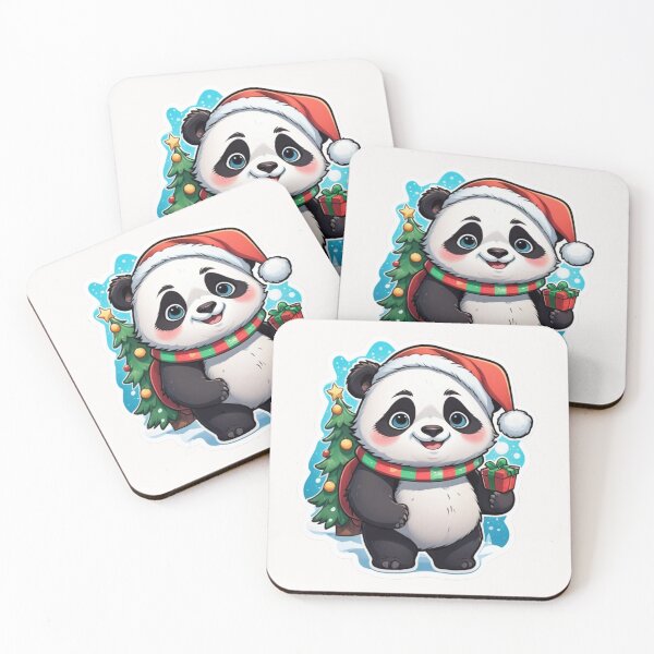 Item preview, Christmas Cartoon Panda designed and sold by Krieghorn.