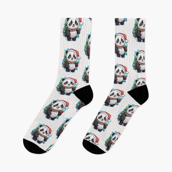 Item preview, Christmas Cartoon Panda designed and sold by Krieghorn.