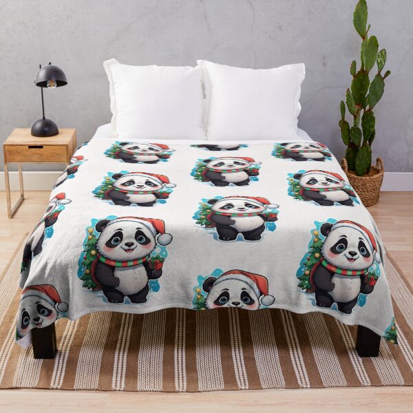 Item preview, Christmas Cartoon Panda designed and sold by Krieghorn.