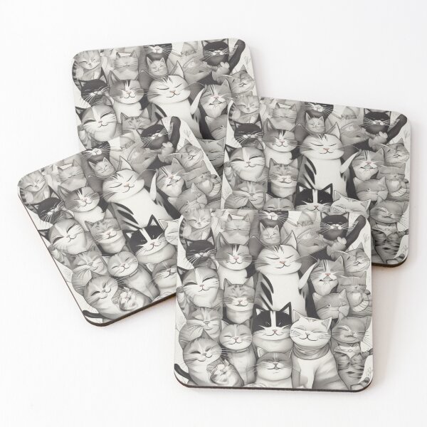 Item preview, Família Felina em Harmonia / Feline Family in Harmony designed and sold by debbiebento.