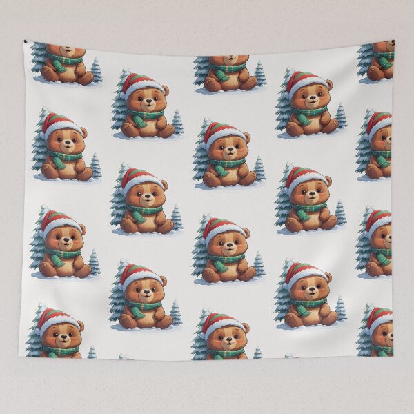 Item preview, Christmas Cartoon Bear designed and sold by Krieghorn.