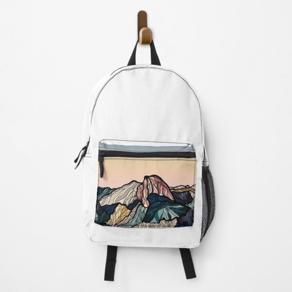 Item preview, Glacier Point Sunset Abstract Drawing designed and sold by crunchycreative.