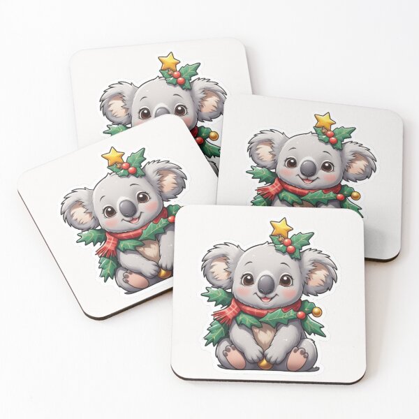 Item preview, Christmas Cartoon Koala designed and sold by Krieghorn.