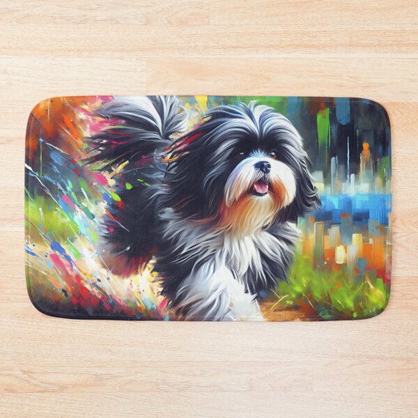 Item preview, Lowchen Dog Portrait Acrylic Art Print Pet Portrait Gifts for Dog Lovers designed and sold by Puppy Puzzles Plus.