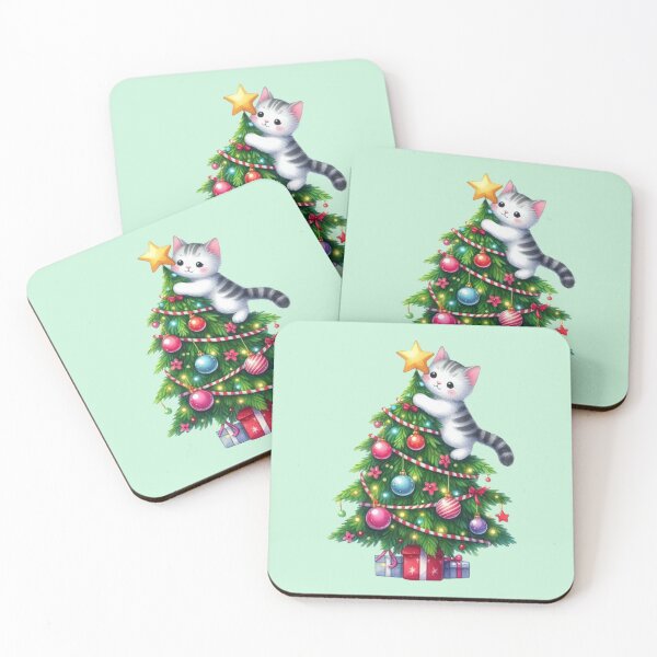 Item preview, Little Cuties - Christmas Tree Climber designed and sold by CAutumnTrapp.