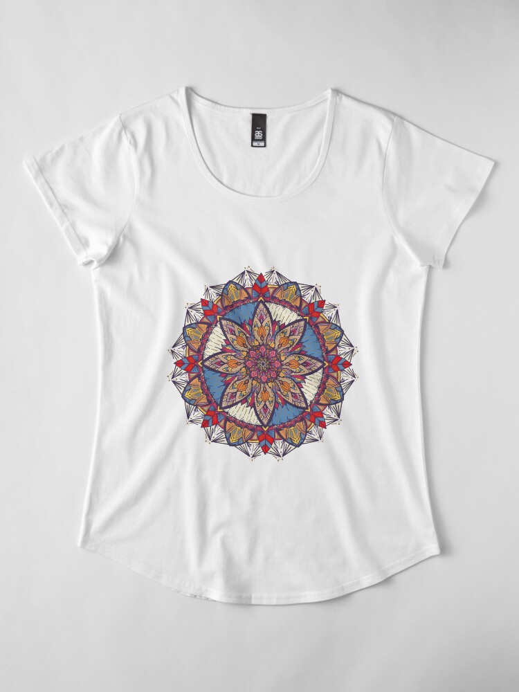 Vista alternativa de Camiseta premium de cuello ancho Transformaciones