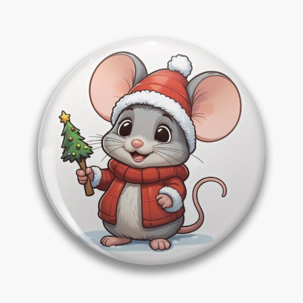 Item preview, Christmas Cartoon Mouse designed and sold by Krieghorn.