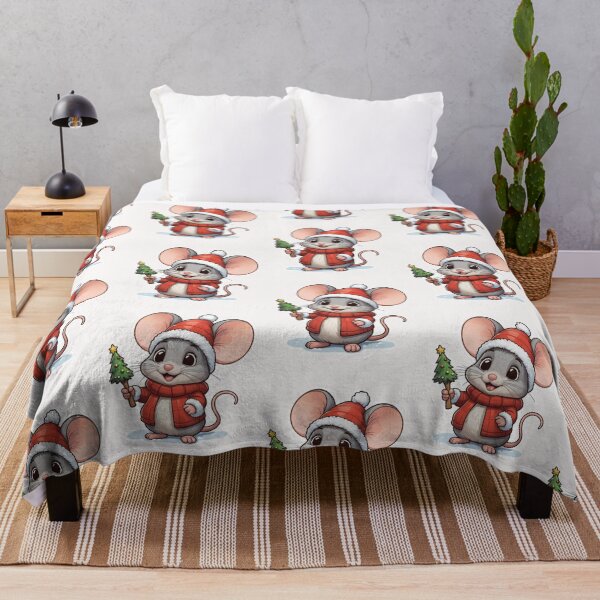 Item preview, Christmas Cartoon Mouse designed and sold by Krieghorn.