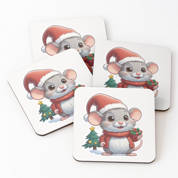 Item preview, Christmas Cartoon Mouse designed and sold by Krieghorn.