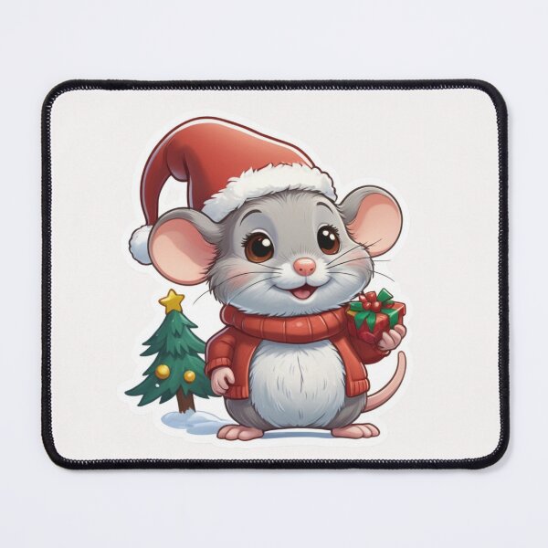 Item preview, Christmas Cartoon Mouse designed and sold by Krieghorn.