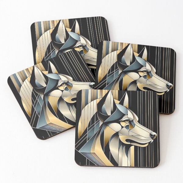 Item preview, dog designed and sold by MidaArt.