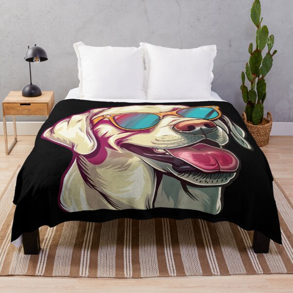 Item preview, Summer Vacation Cartoon Cool Labrador Retriever With Shades designed and sold by Leonardo Palumbo.
