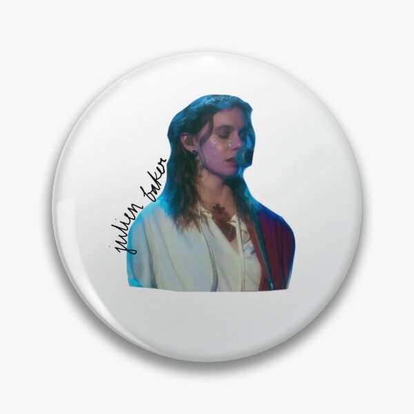 Item preview, julien baker as jesus sticker designed and sold by azdesignsandall.