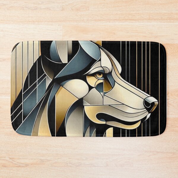 Item preview, dog designed and sold by MidaArt.