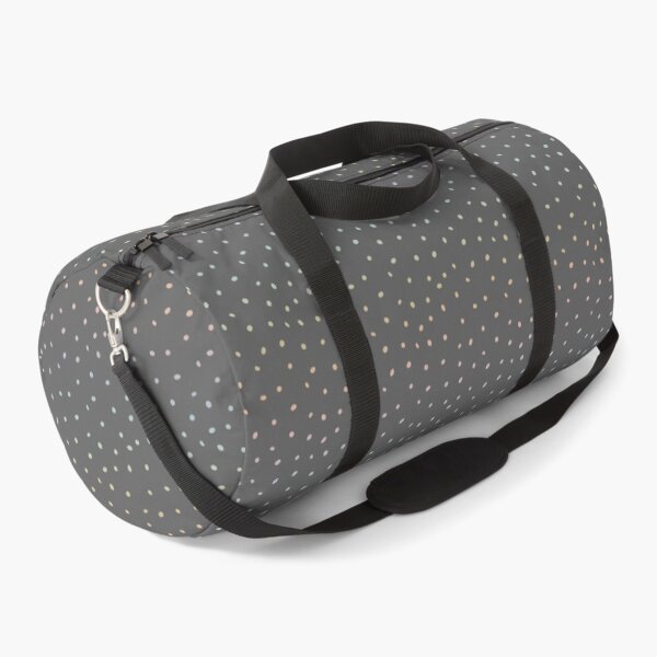 Item preview, Whimsy Dots Polka Dot Pattern - Slate + Rainbow Sorbet designed and sold by Irene Estelle.