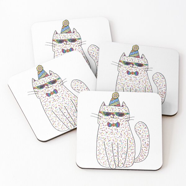 Item preview, Party Kitty designed and sold by PixelMat.
