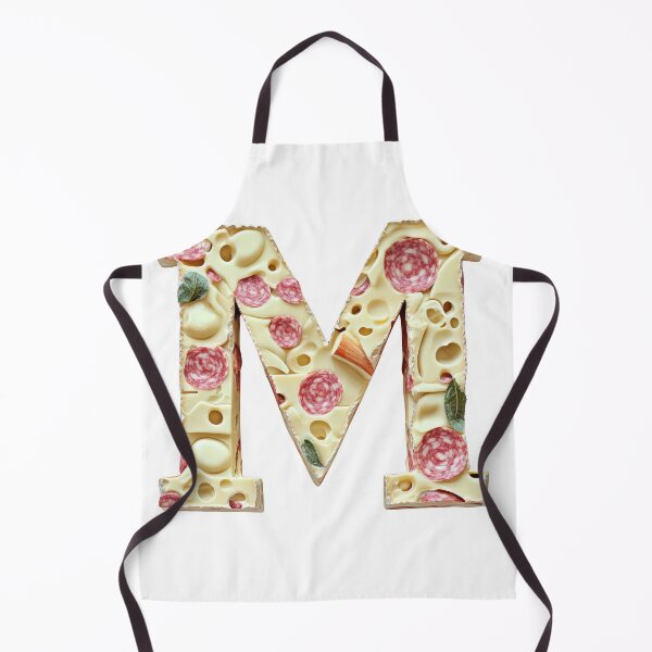 Item preview, Uppercase letter M font in Cheddar cheese style designed and sold by Jasava Shop.
