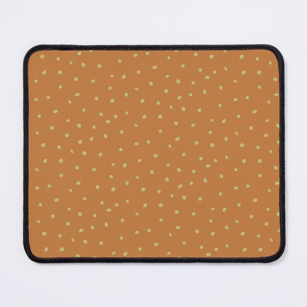 Item preview, Whimsy Dots Polka Dot Pattern - Rust + Gold designed and sold by Irene Estelle.