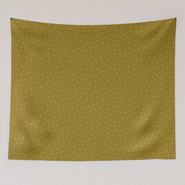 Item preview, Whimsy Dots Polka Dot Pattern - Ochre + Saffron designed and sold by Irene Estelle.