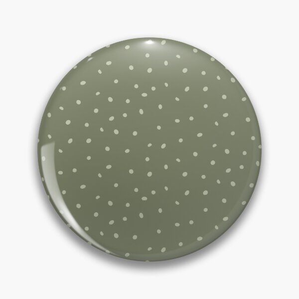 Item preview, Whimsy Dots Polka Dot Pattern - Sage + Tea designed and sold by Irene Estelle.