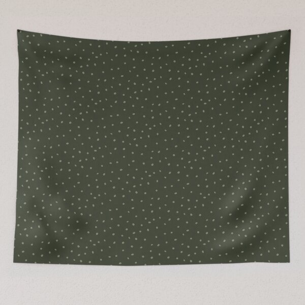 Item preview, Whimsy Dots Polka Dot Pattern - Pine + Sage designed and sold by Irene Estelle.