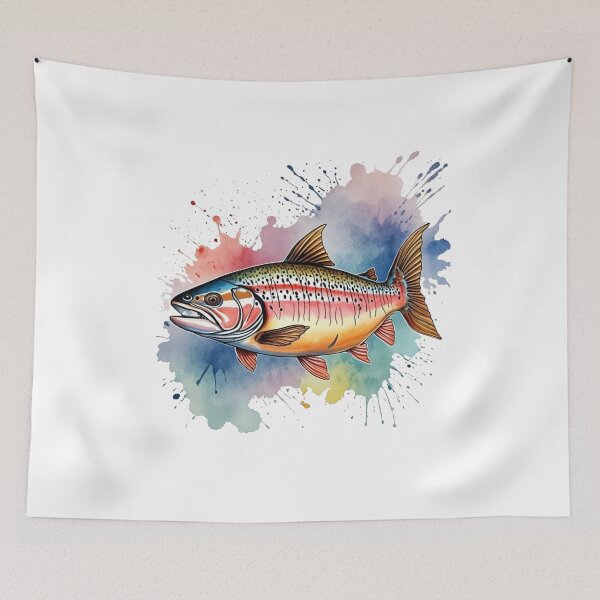 Item preview, Rainbow Trout Splash designed and sold by SCX03.