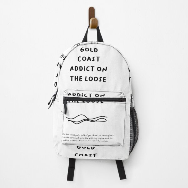 Item preview, Gold Coast Addict on the Loose | Minimalist Design | Handwritten Font designed and sold by RM-Journey.