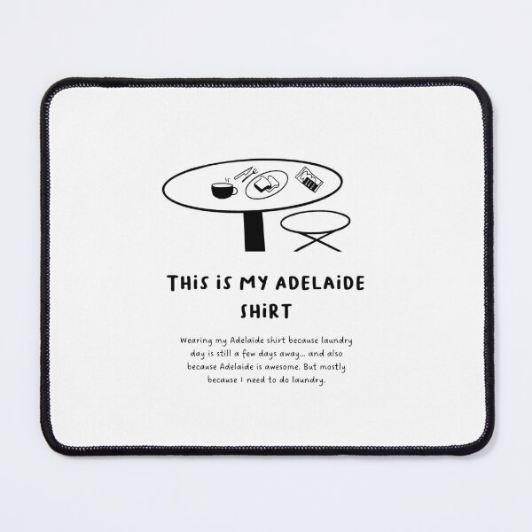 Item preview, This is My Adelaide Shirt | Café Table and Chair Illustration designed and sold by RM-Journey.