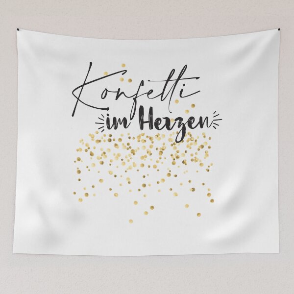 Item preview, Confetti in the Heart designed and sold by wortwerk-design.