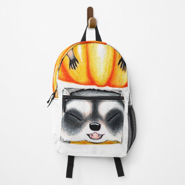 Item preview, Raccoon happy for halloween designed and sold by eluna.val.