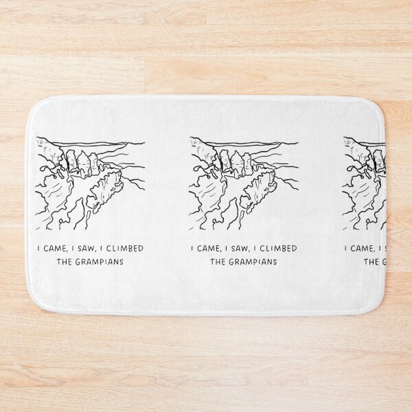 Item preview, I Came, I Saw, I Climbed the Grampians | Natural Scenery Illustration   designed and sold by RM-Journey.
