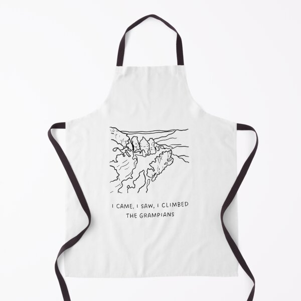 Item preview, I Came, I Saw, I Climbed the Grampians | Natural Scenery Illustration designed and sold by RM-Journey.