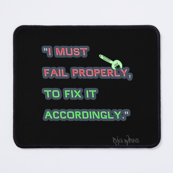 Item preview, "I MUST..." Quote 11/03/2024 designed and sold by BJGWRDS.