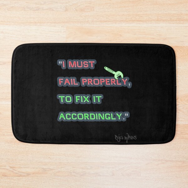 Item preview, "I MUST..." Quote 11/03/2024 designed and sold by BJGWRDS.