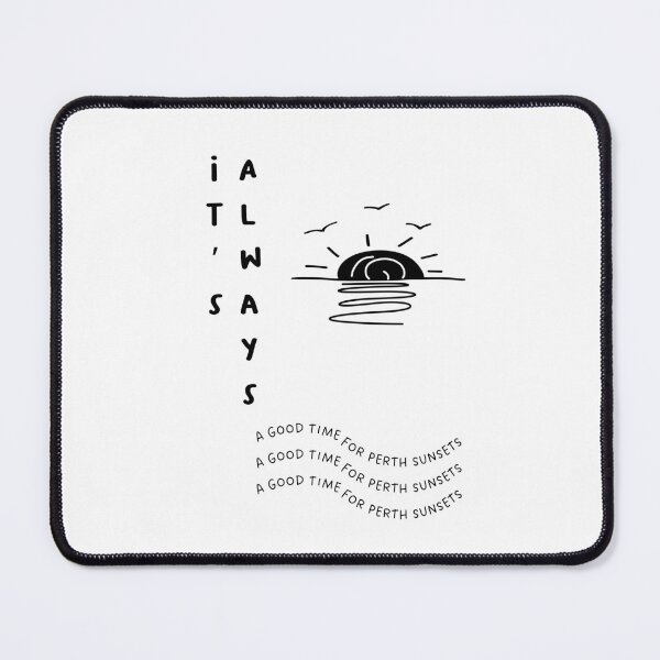 Item preview, It’s Always a Good Time for Perth Sunsets | Minimalist Design | Handwritten Font designed and sold by RM-Journey.