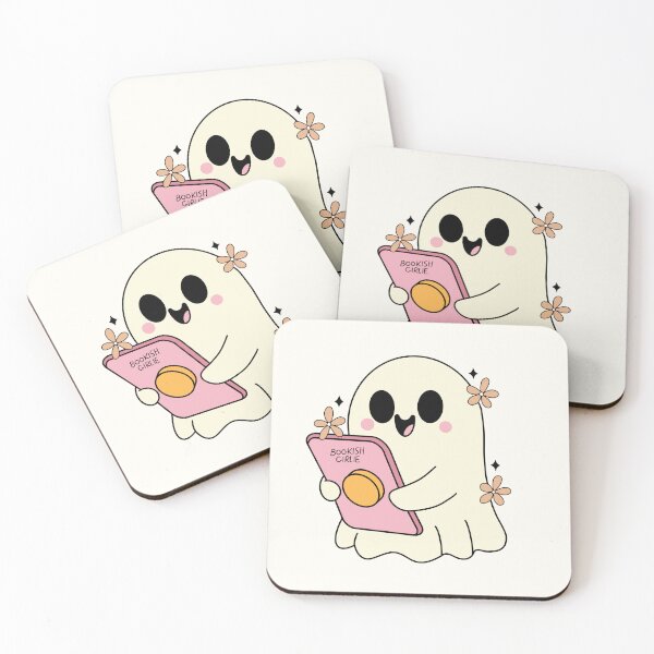 Item preview, Bookish Girl Ghost Kindle designed and sold by BRoseCreations.